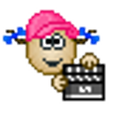 Clapperboard emoji