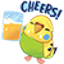 Cheers Bird emoji