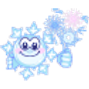 Snowflake With Bouquet emoji