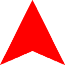 Up Red Arrow emoji
