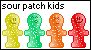 Sour Patch Kids emoji