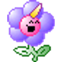 Unicorn Flower emoji