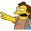 Nelson Simpsons Haha emoji
