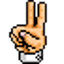 X Fingers emoji