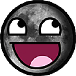 Awesome Moon emoji