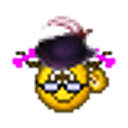 Old Lady Waving emoji
