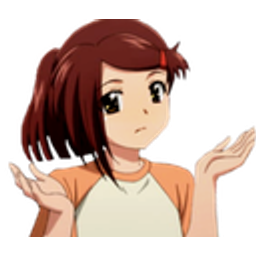 Anime Shrug emoji