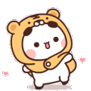 Bubududuspinorange emoji