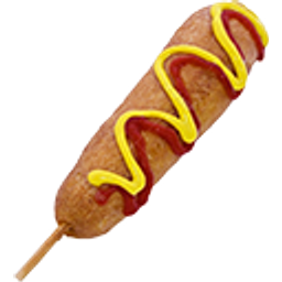 Corndog emoji