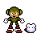 Bunny Revenge Monkey emoji