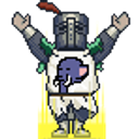 Praise The Postgres emoji