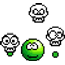 Juggle Skulls emoji