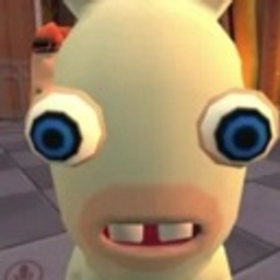 Rabbid Goofy Eyes emoji