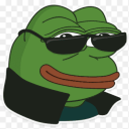 Pepe Cool Shades emoji