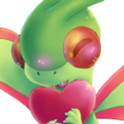 Flygon Heart Emote By Dragodog25 emoji