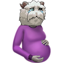 Poropregnant emoji