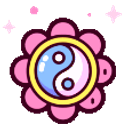 Floweryingyang emoji