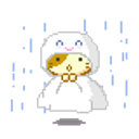 Neko Raincoat emoji