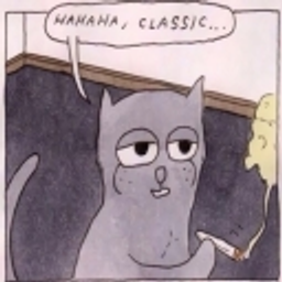 Haha Classic Cat emoji