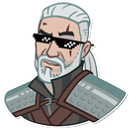 Geralt Cool emoji