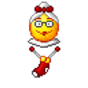 Knitting emoji