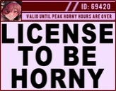 Hornylicense emoji