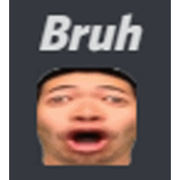 Bruh Open Mouth emoji