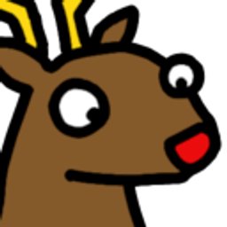 Janky Rudolph emoji