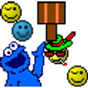 Cookie Monster Pimp emoji