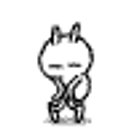Tuzki Dance3 emoji