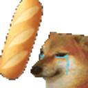Baguette Bonk Doge emoji
