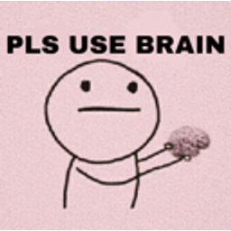 Aw Use Your Brain emoji