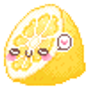 Lemon Half emoji