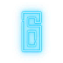 Blue G Button Glow emoji