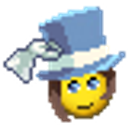 Willy Wonka Hat Tip emoji