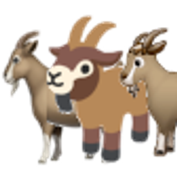 Goats emoji