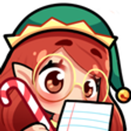Red Elfwrite emoji