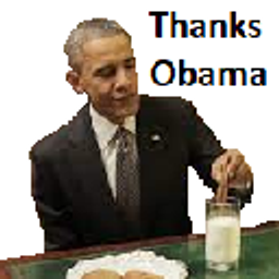 Thanks Obama emoji