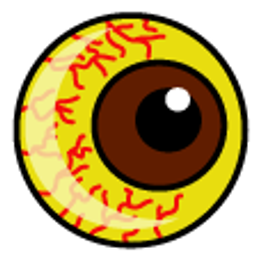 Eyeball Yellow emoji