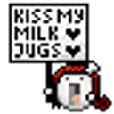 Kiss My Milk Jugs emoji