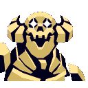 Skull Horns Grin emoji
