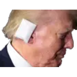 Trump Ear Bandage emoji