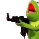 Pepe Strapped Animated emoji