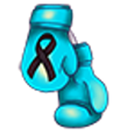 Fight Blue emoji
