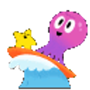 Octopus Surf emoji