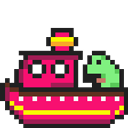 Frog Boat emoji
