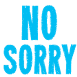 No Sorry emoji