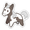 Grey Pony emoji
