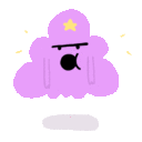 Lumpy Space Princess emoji