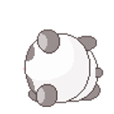 Panda Roll Cute emoji
